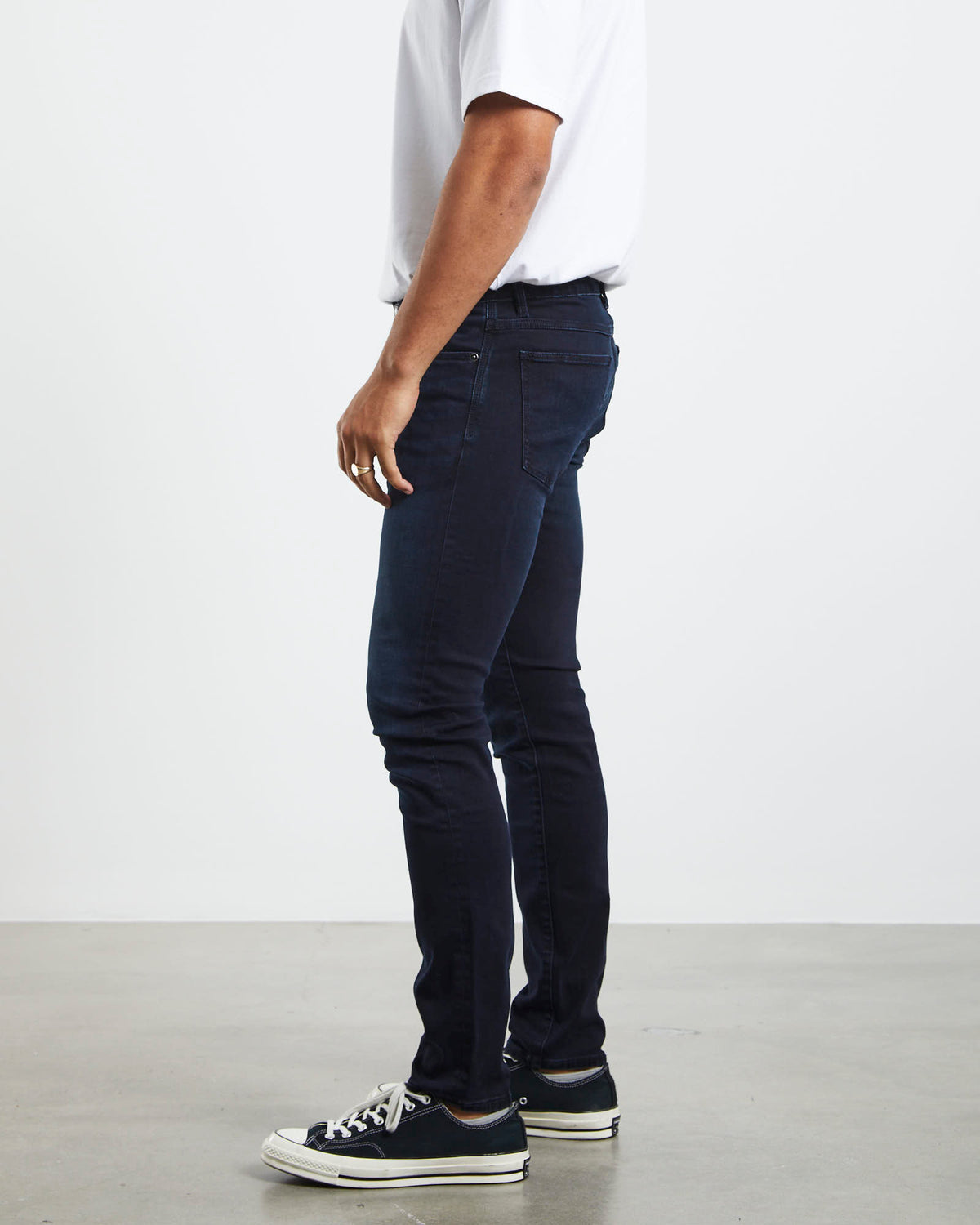 Iggy Skinny Denim Jeans Polar Dark POLAR