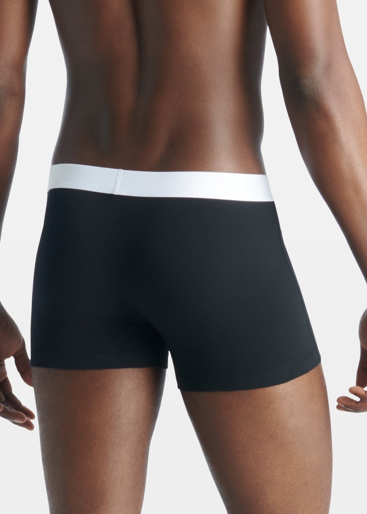 Comfort Flex Cotton Trunk 2 Pairs BLACK