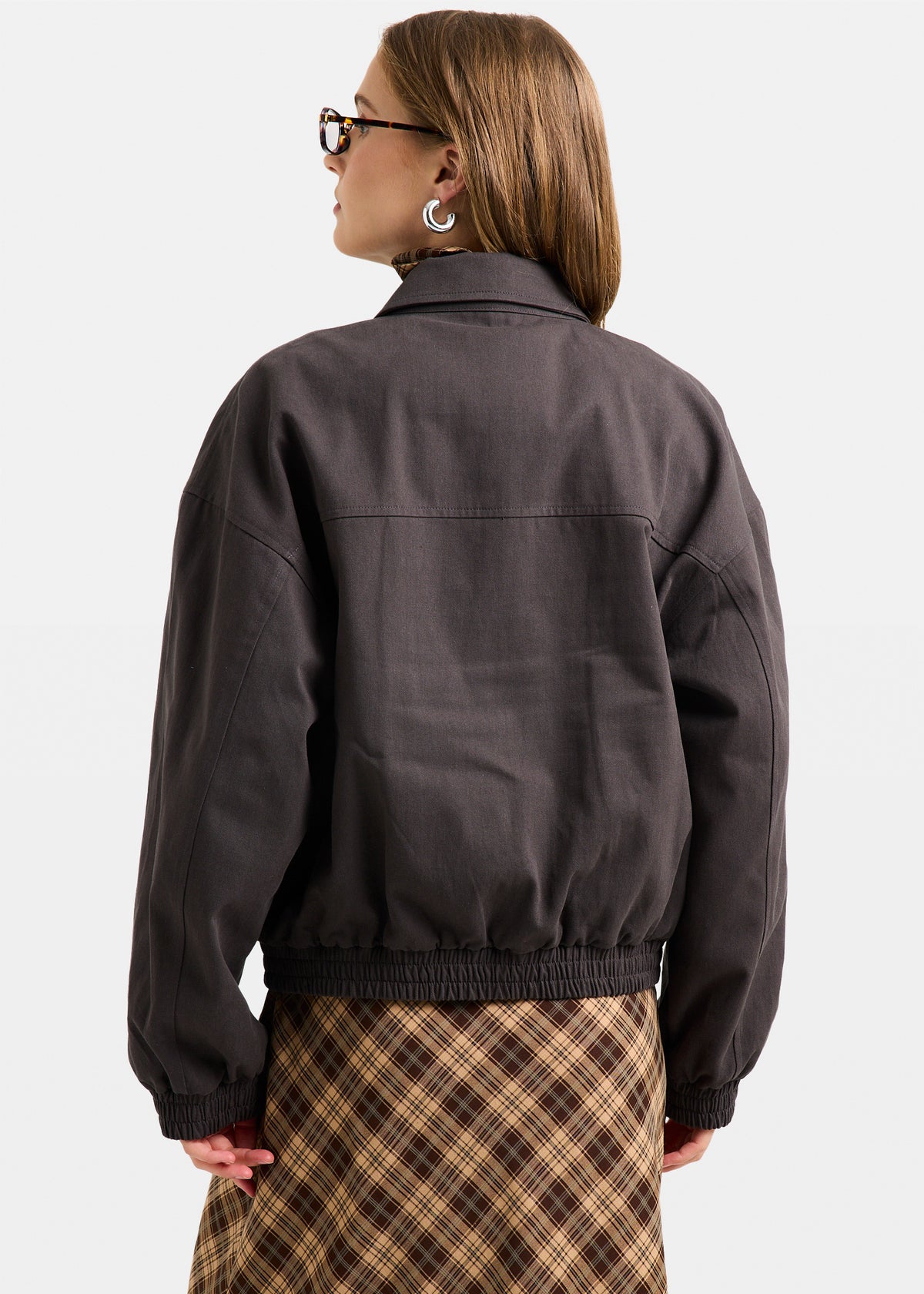 Elo Bomber Jacket CHARCOAL