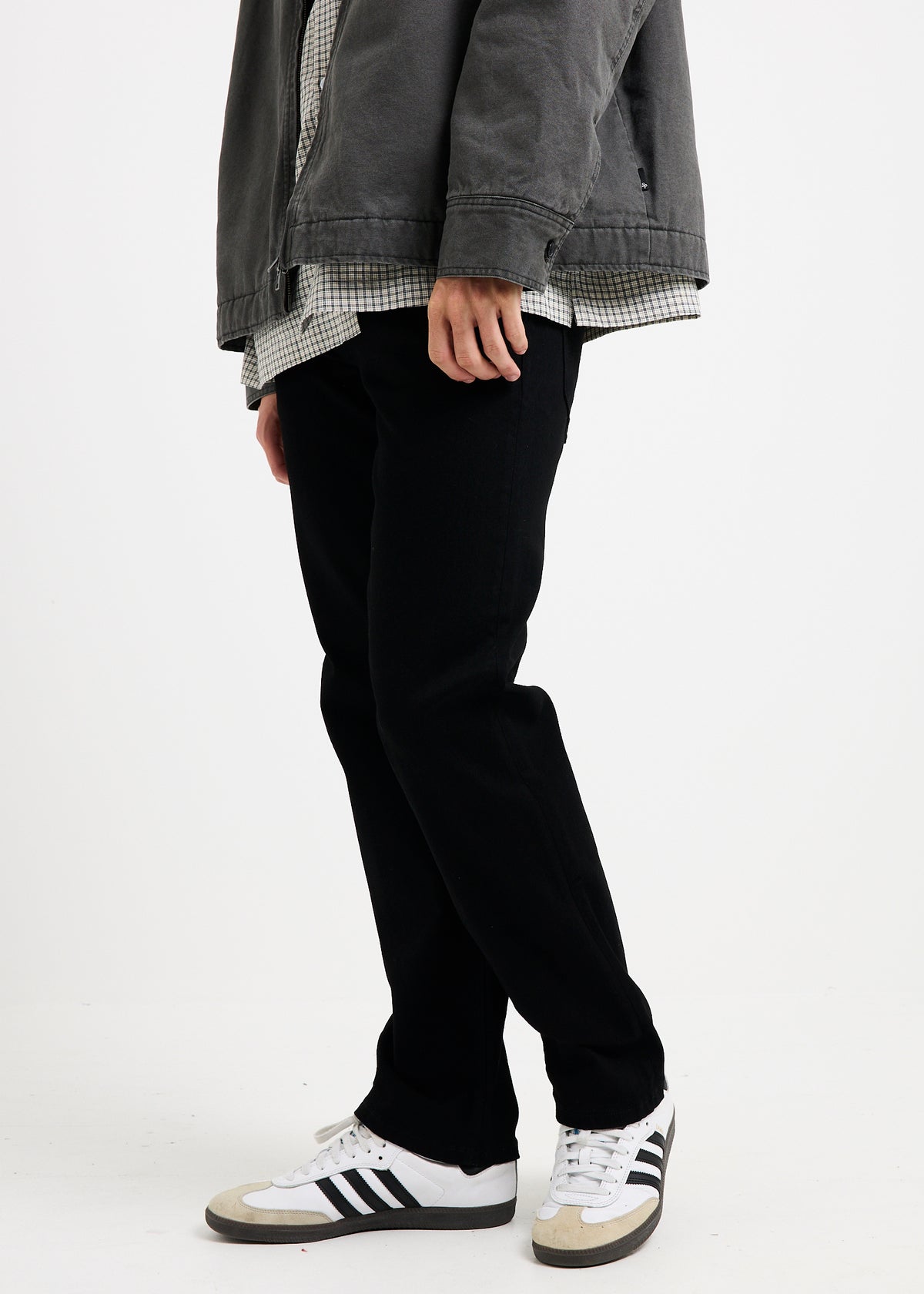 Bronco Denim Jeans Black BLACK