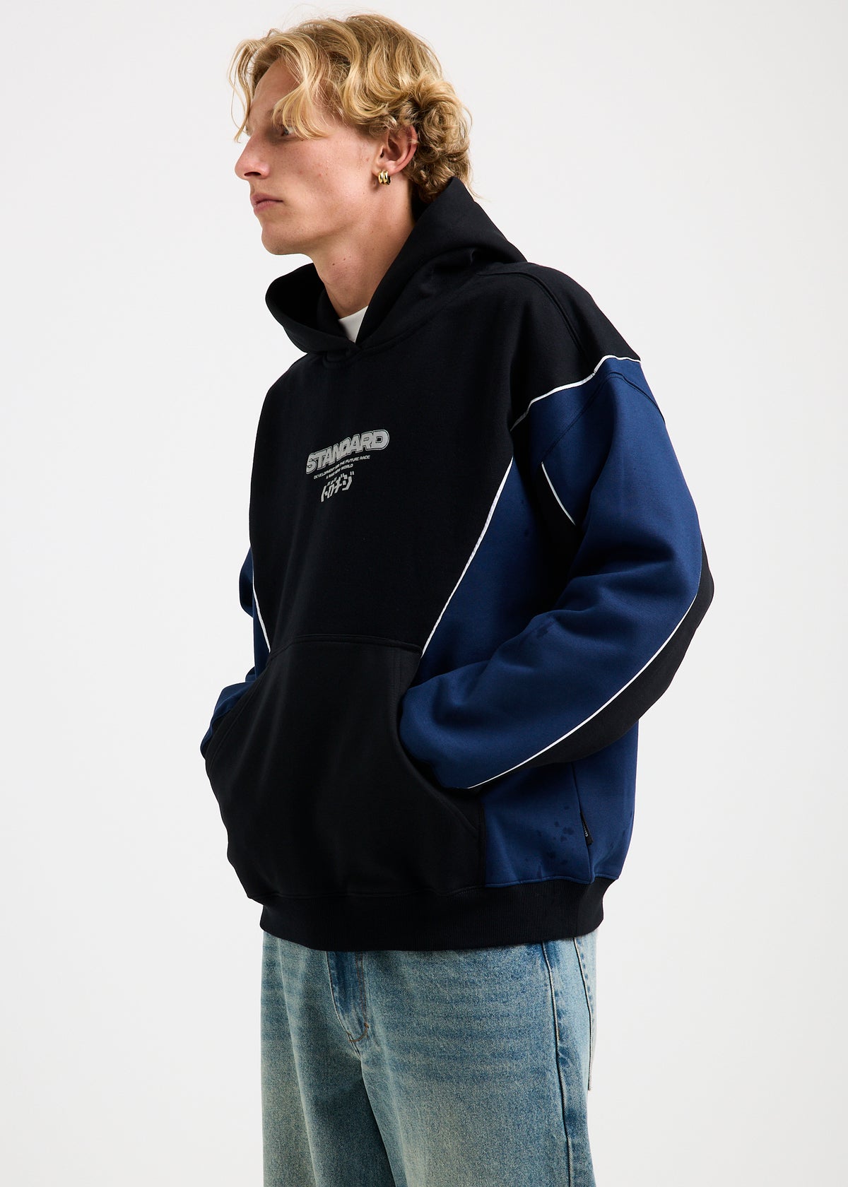 Stretch Hoodie BLACK