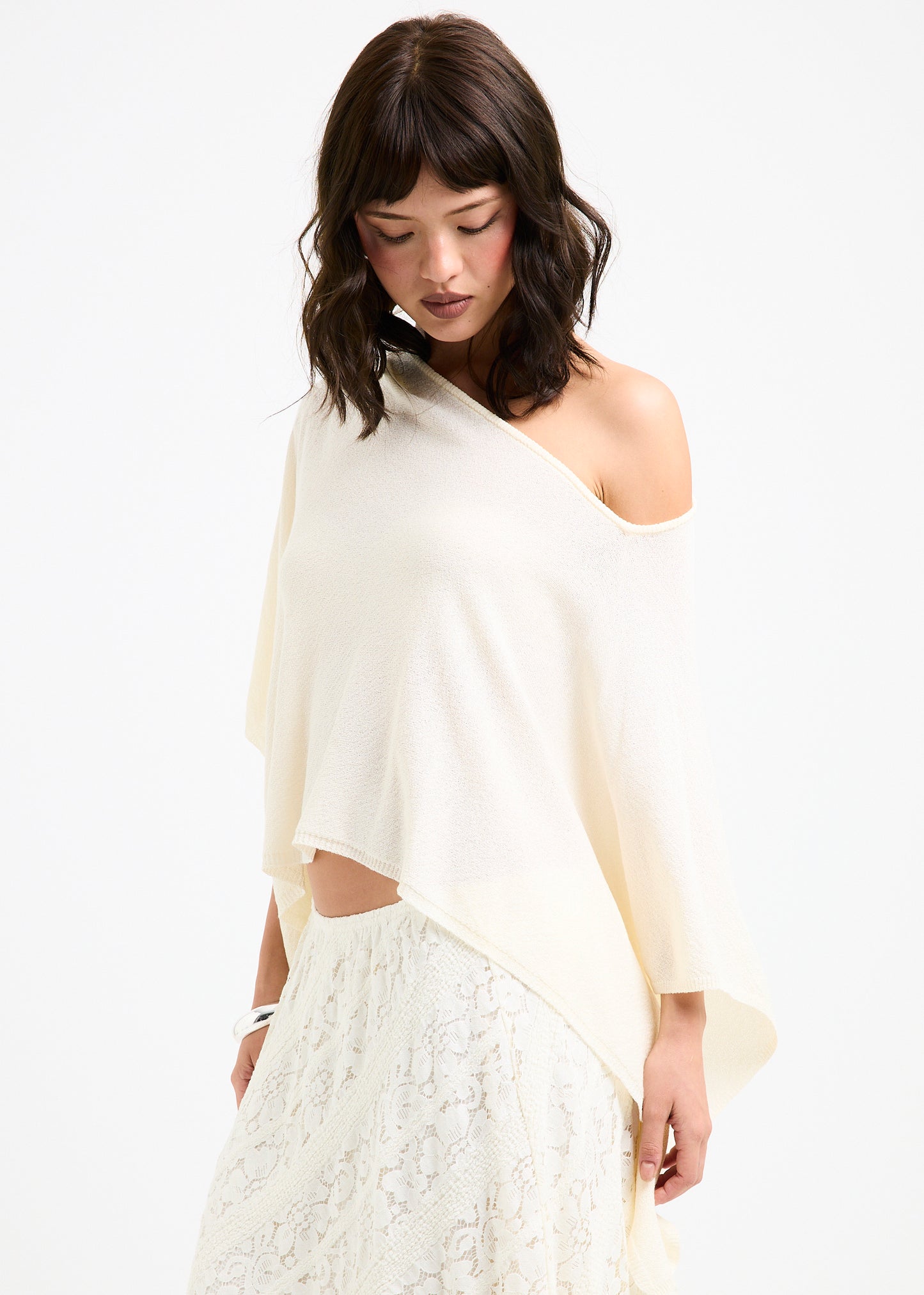 Alma Knit Poncho