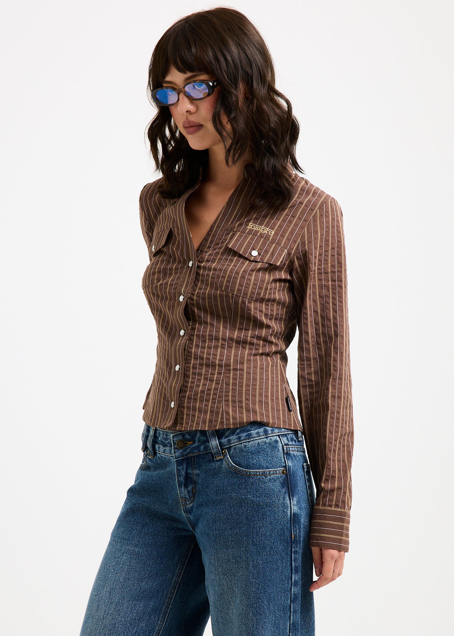 Brie Popper Long Sleeve Shirt