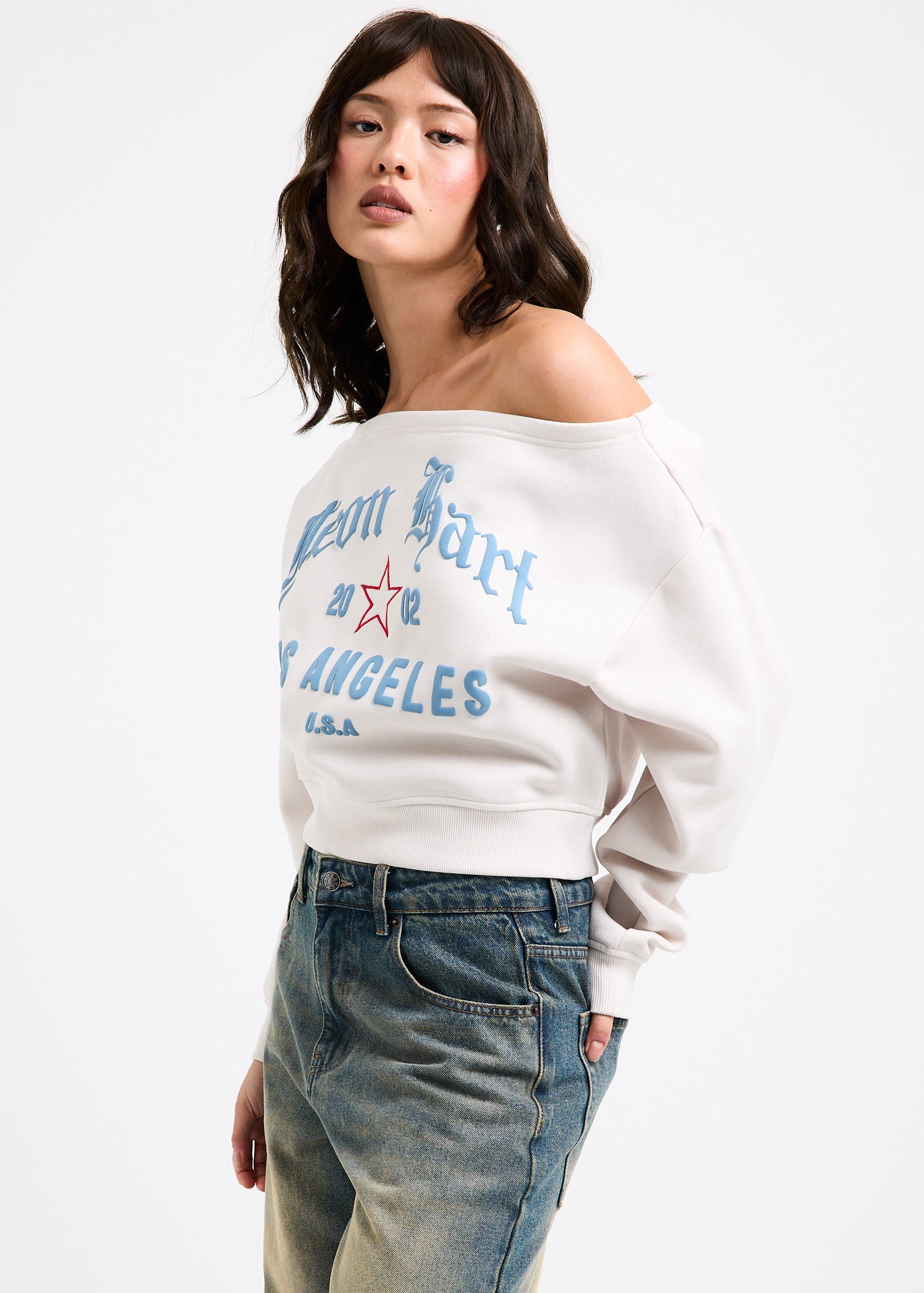 Corsica Off Shoulder Long Sleeve Top