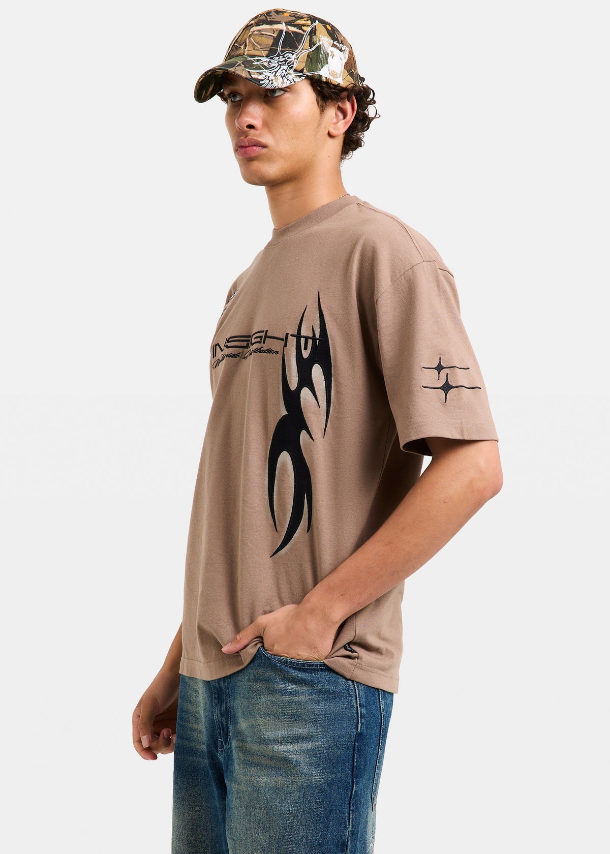 Worldwide T-Shirt TAUPE