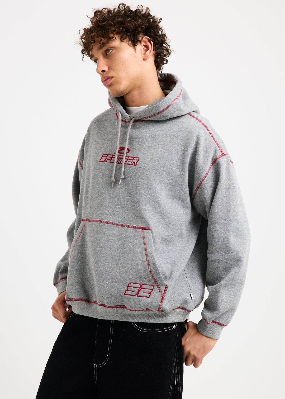 Highway Hoodie GREY MARL