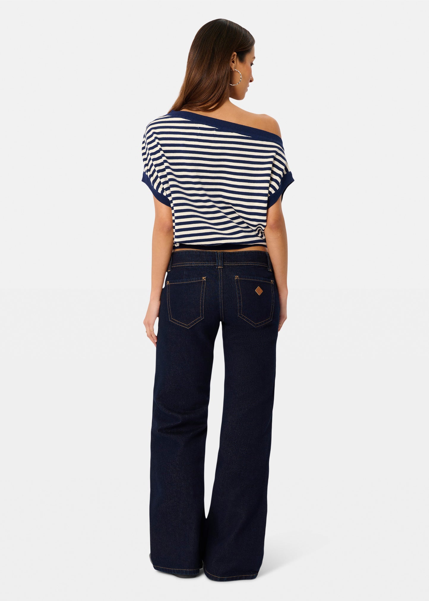 00 Super Low & Wide Denim Jeans