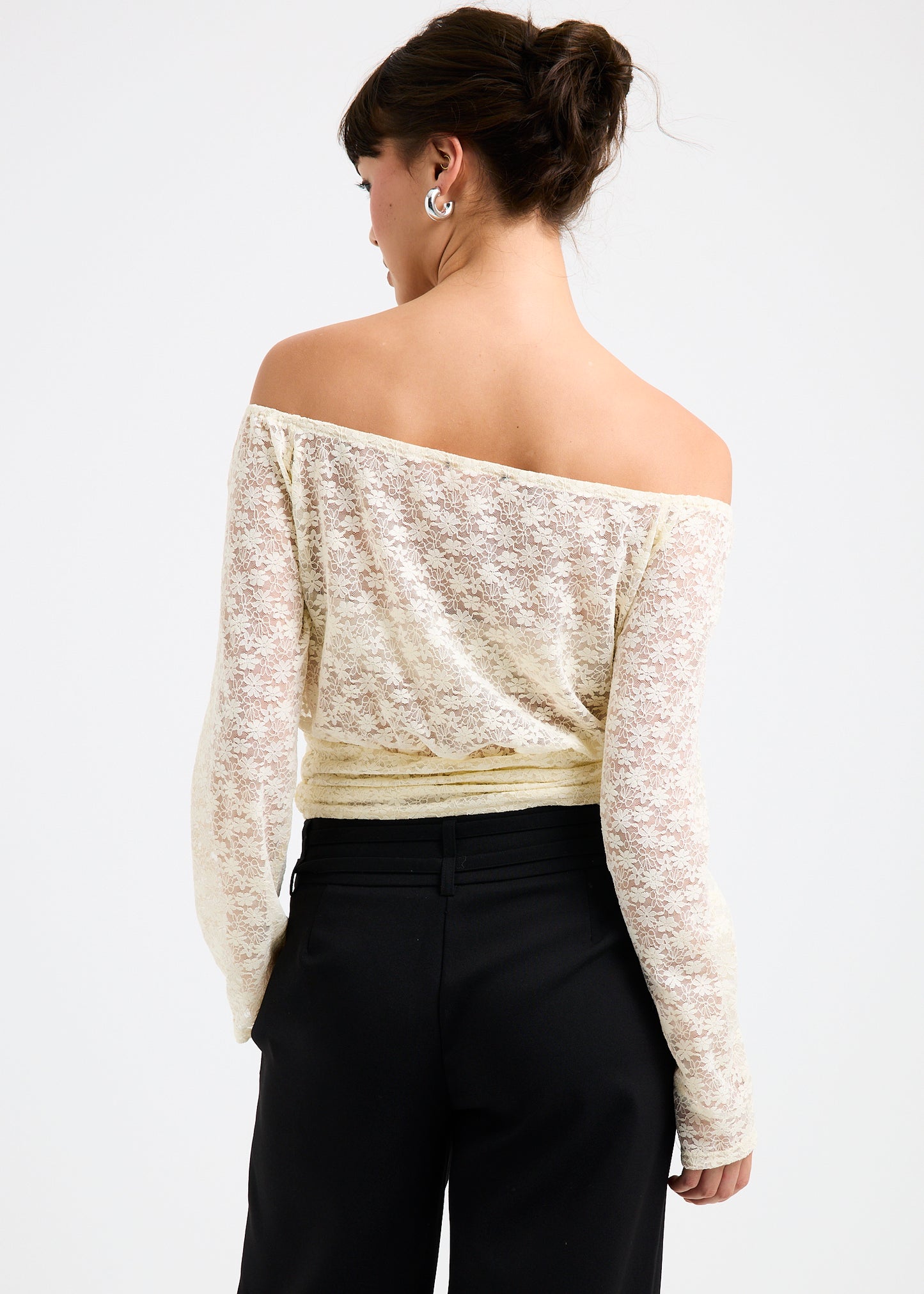 Amara Draped Off Shoulder Top