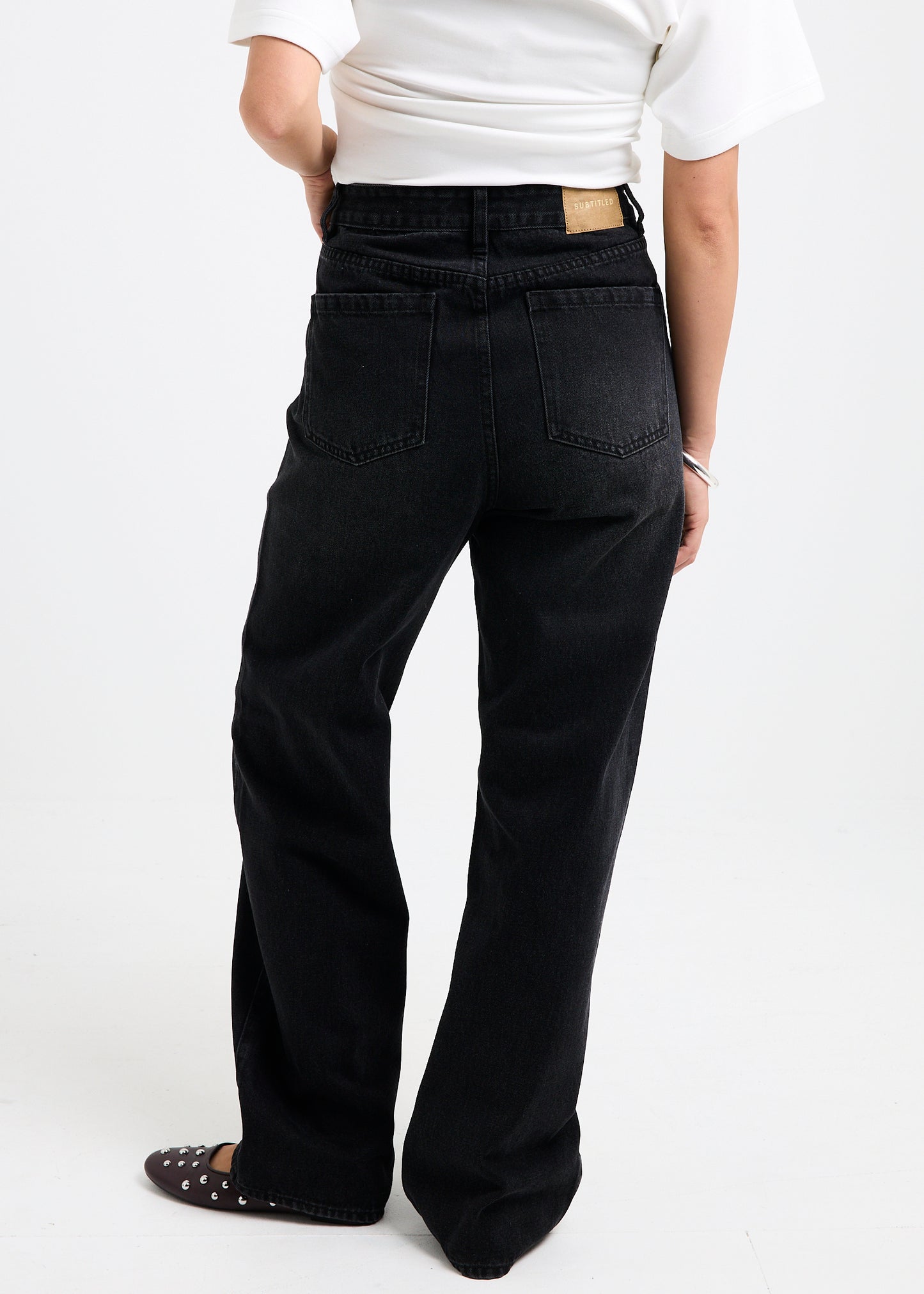 Tayla High Straight Denim Jeans