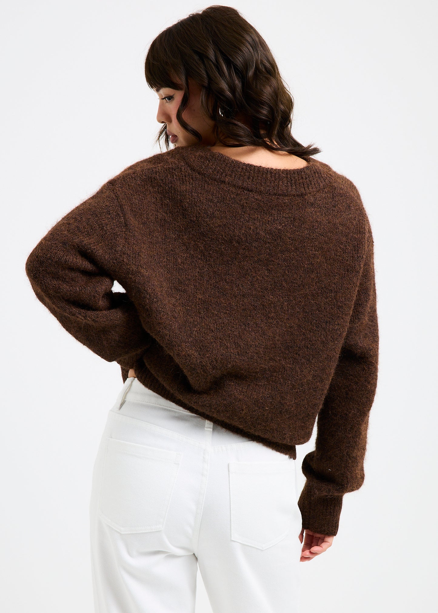 Grace V Neck Knit Jumper