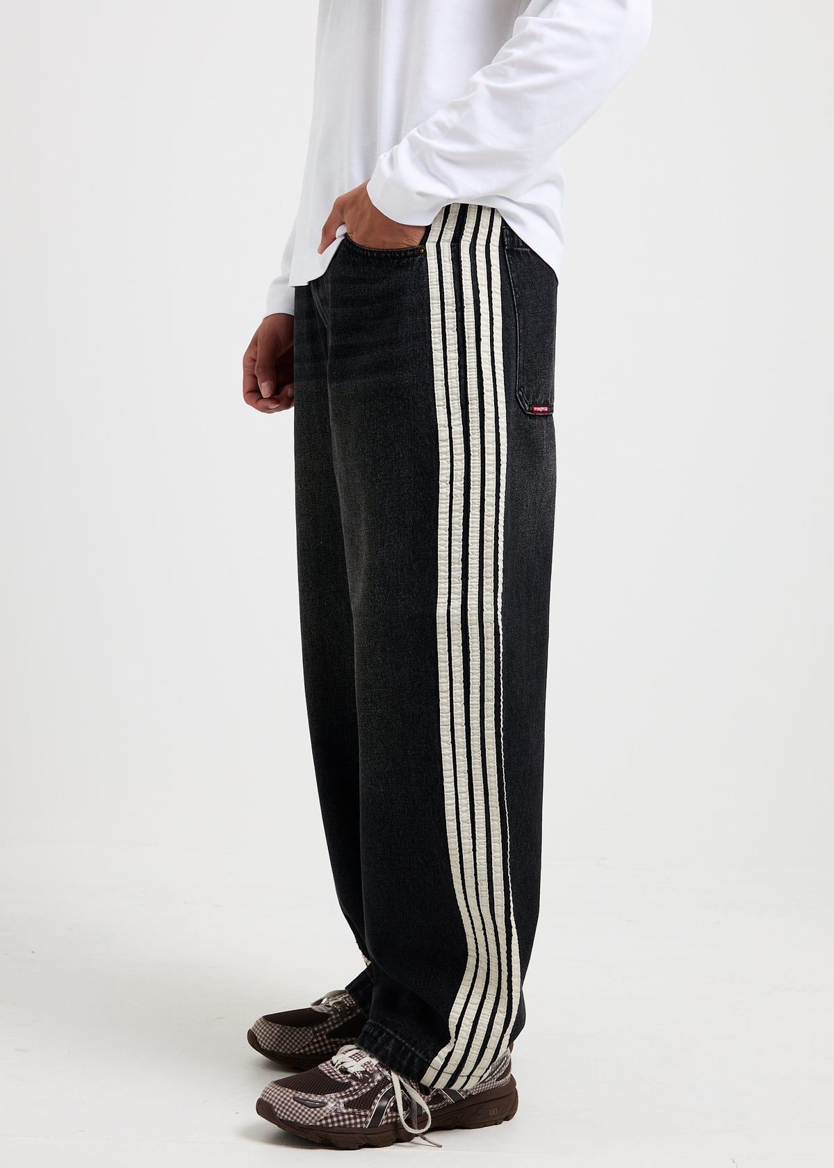 Herzo Denim Jeans BLACK