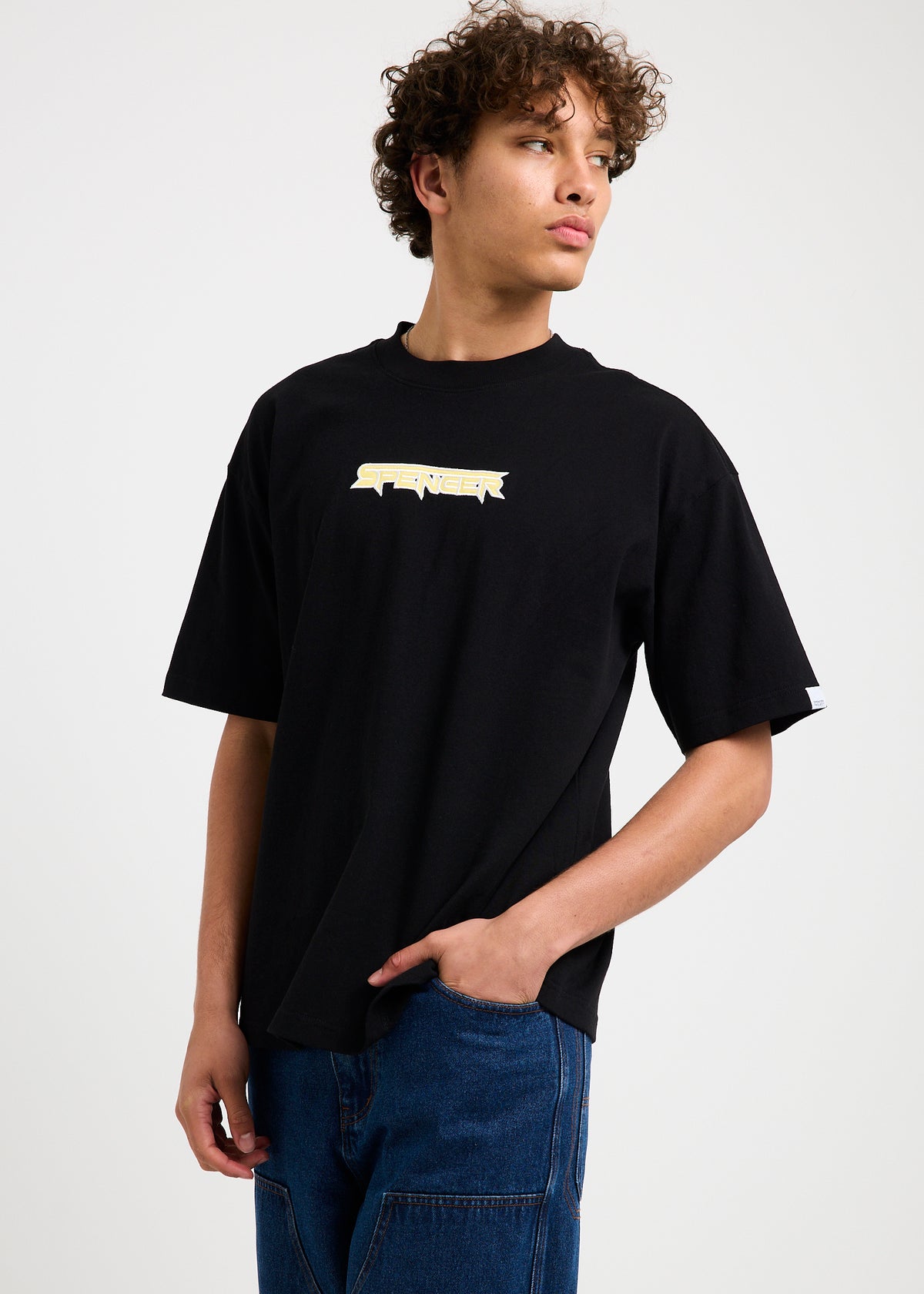 Street Block T-Shirt BLACK