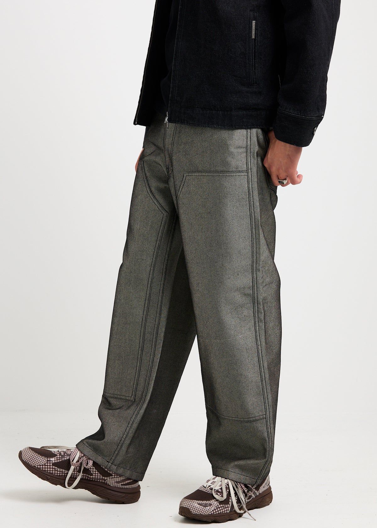 Roam Tech Jeans SILVER BLACK