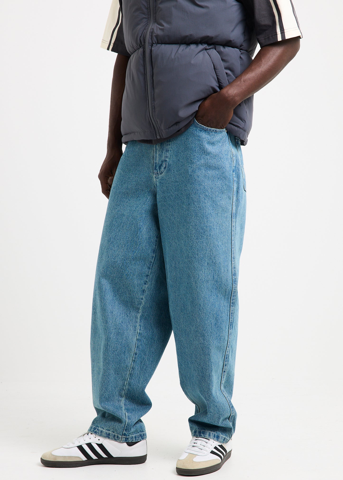 Sticker Wide Boy Denim Jeans
