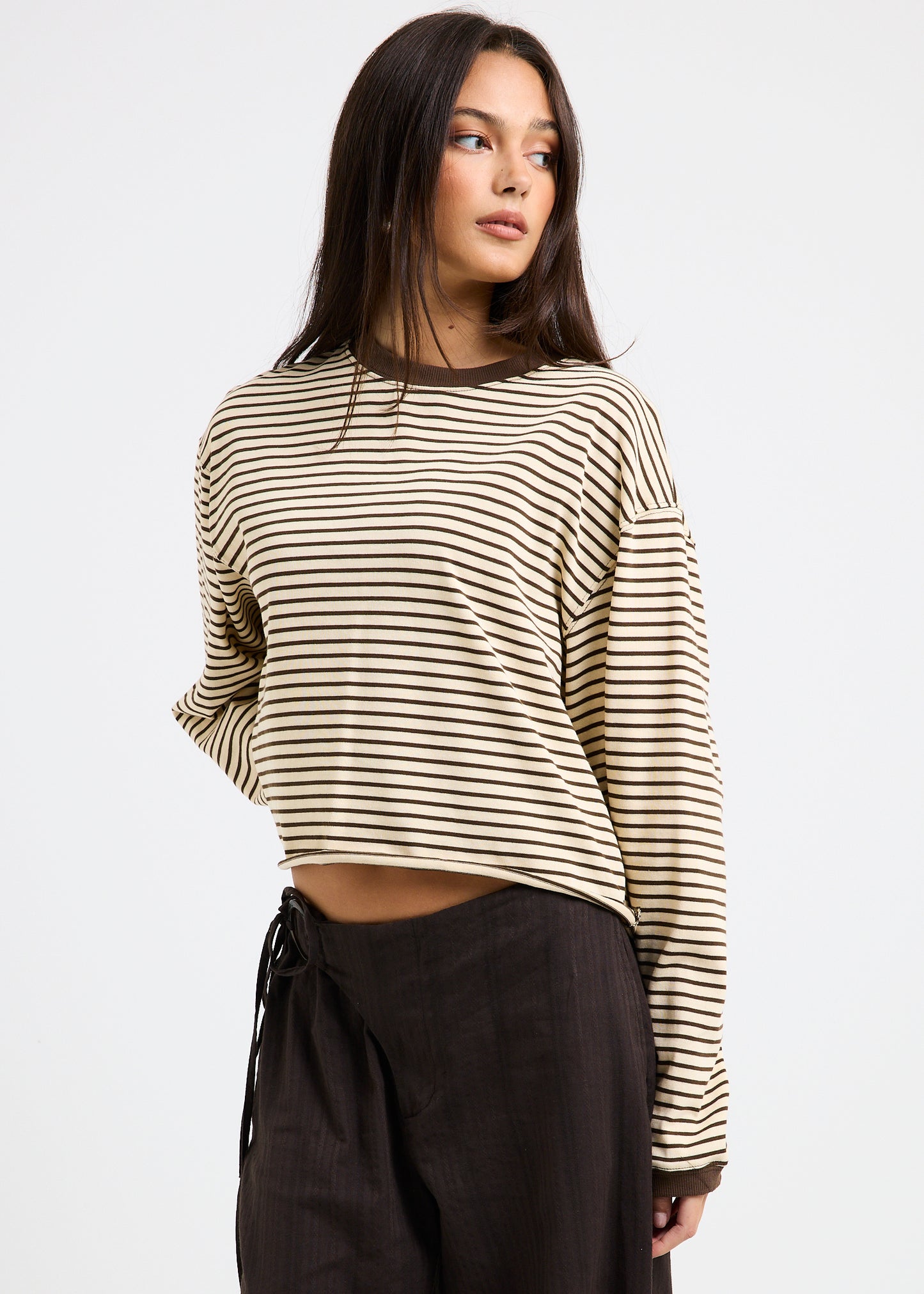Long Sleeve Stripe Top