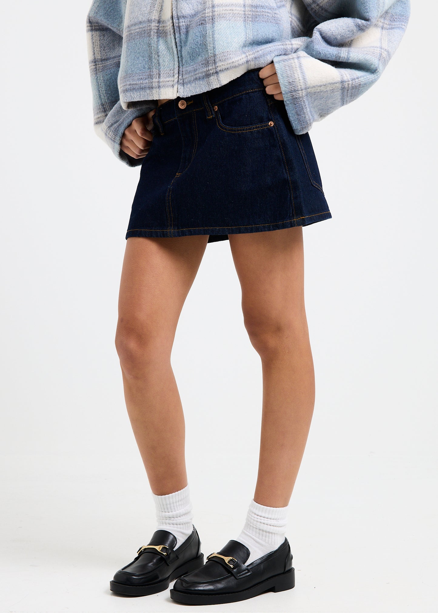 Tide Low Rise Mini Skirt
