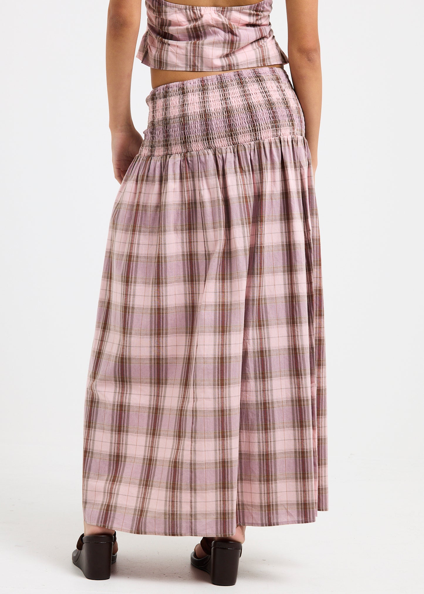 Nani Shirred Maxi Skirt