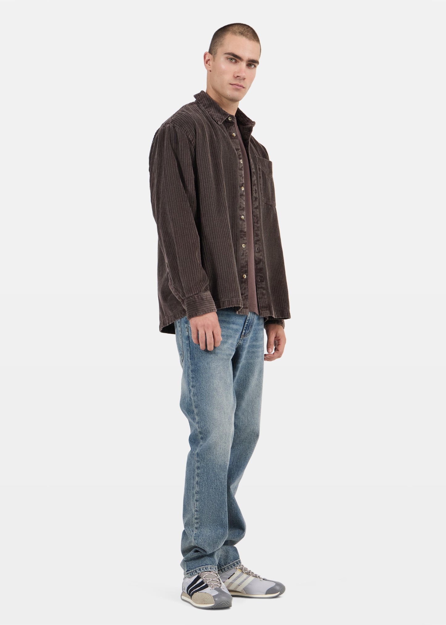 Campus Chunky Cord Long Sleeve Shirt