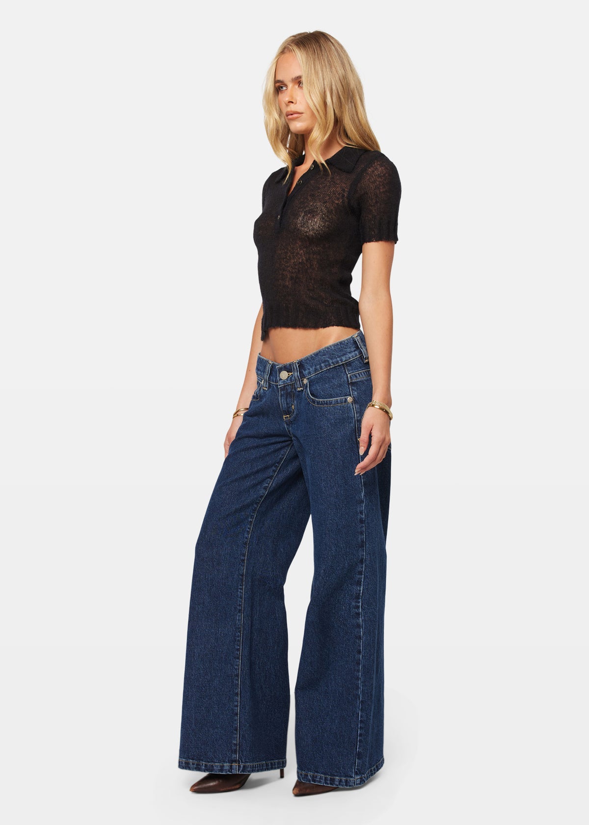 00 Super Low Wide Denim Jeans