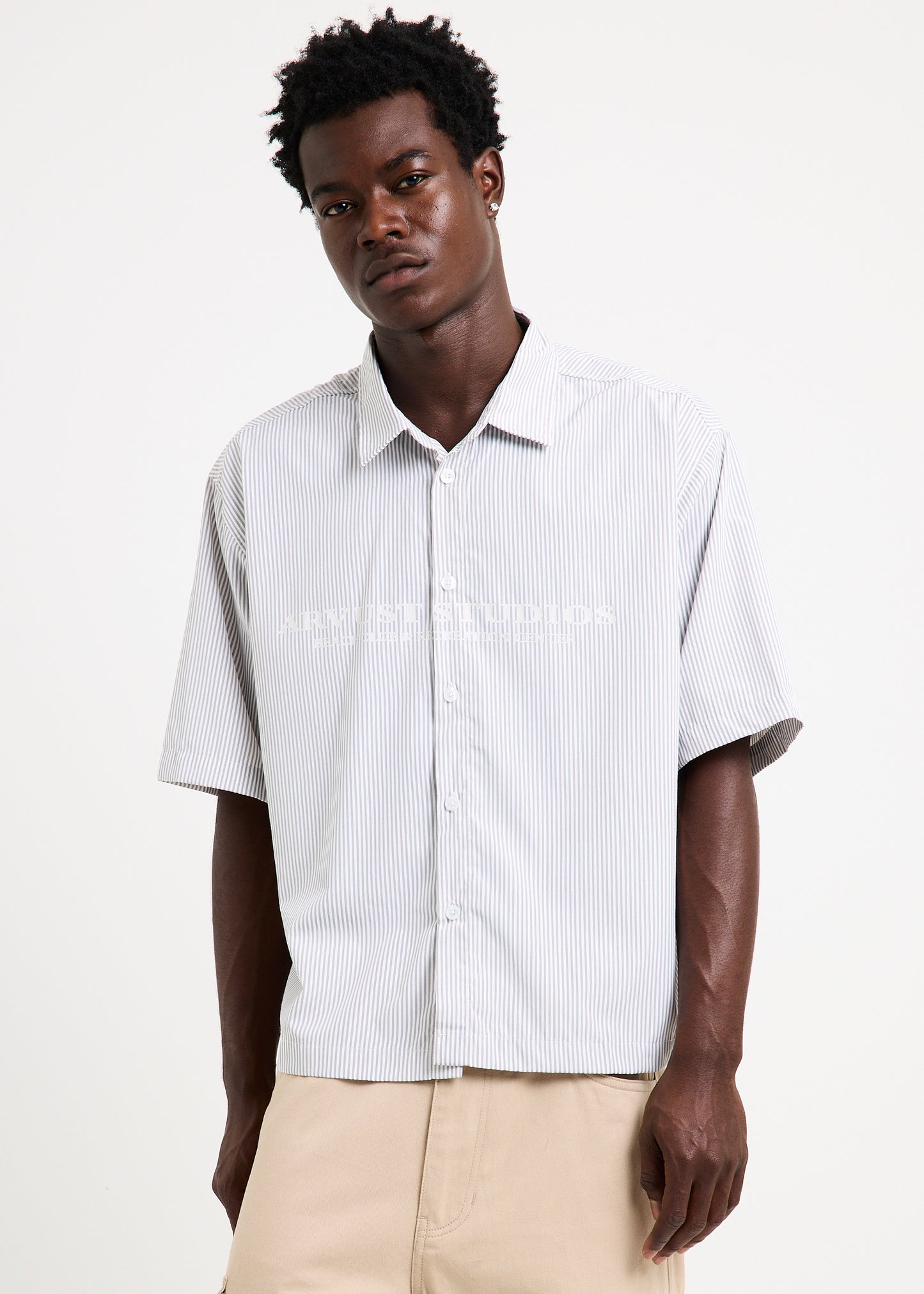 Everyday Cropped Short Sleeve Shirt