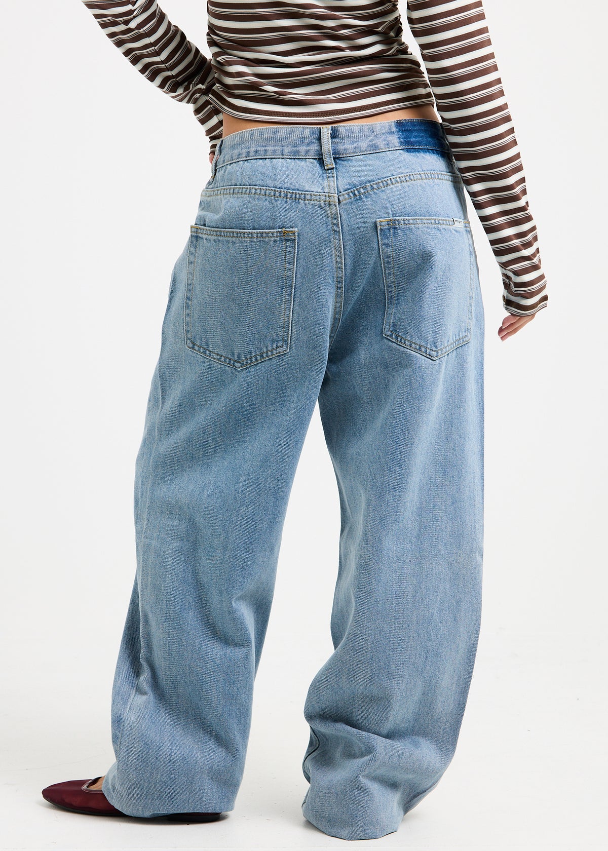 Bobby Baggy Dad Denim Jeans ISLAND BLUE