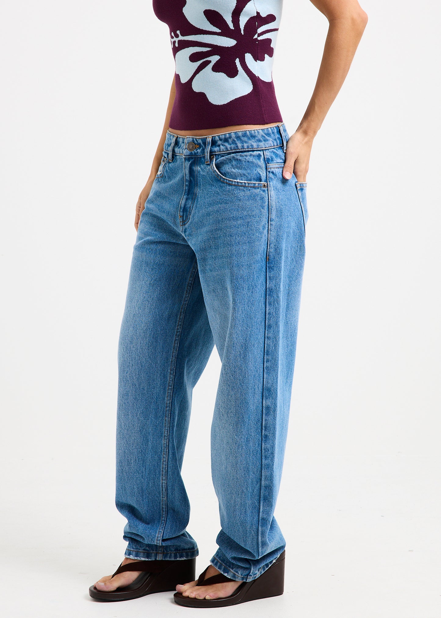 Holly Mom Denim Jeans