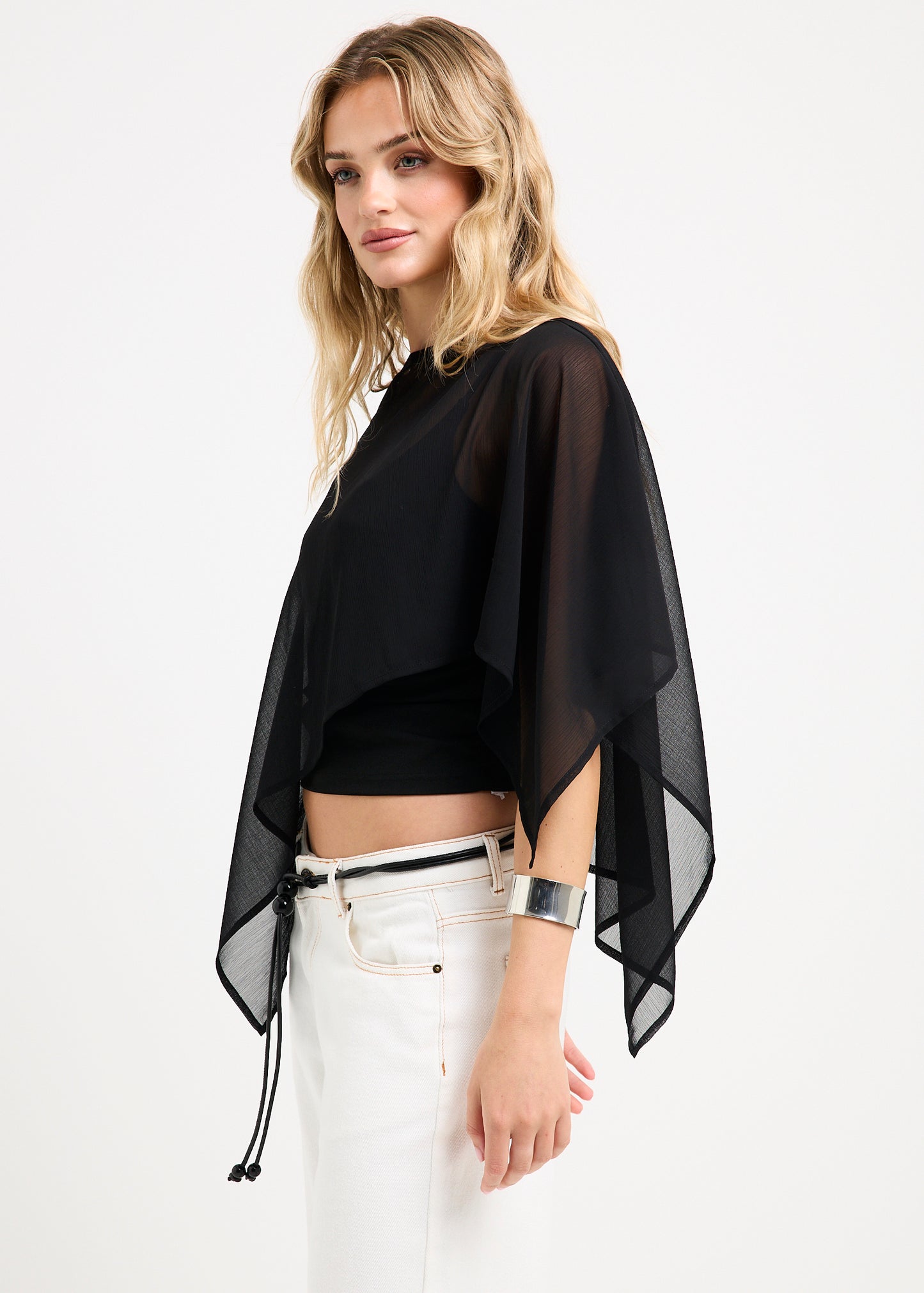Abigail Poncho Top