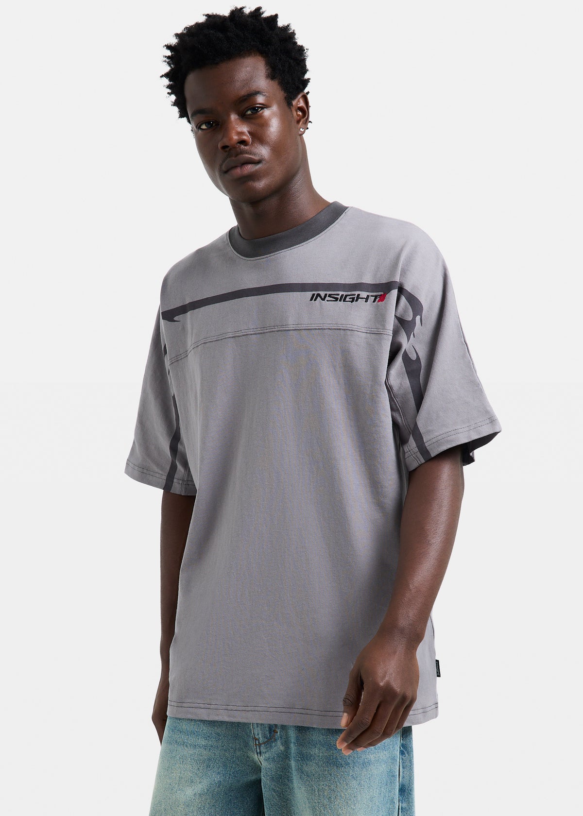 Nort Sleeve Sleeve T-Shirt GREY