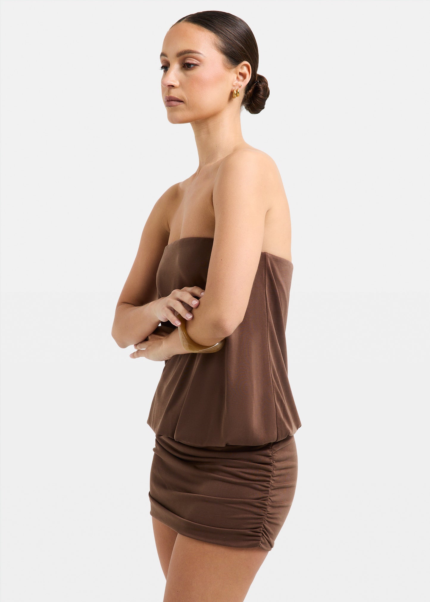 Indie Strapless Mini Dress