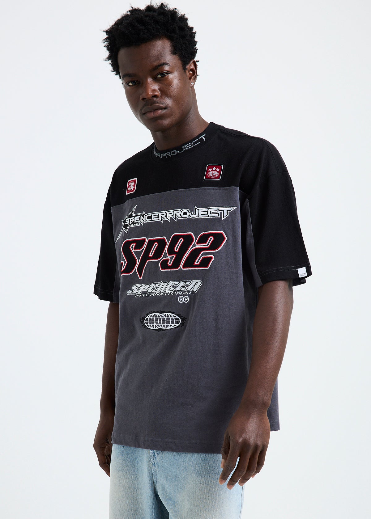HDMI T-Shirt GREY/BLACK