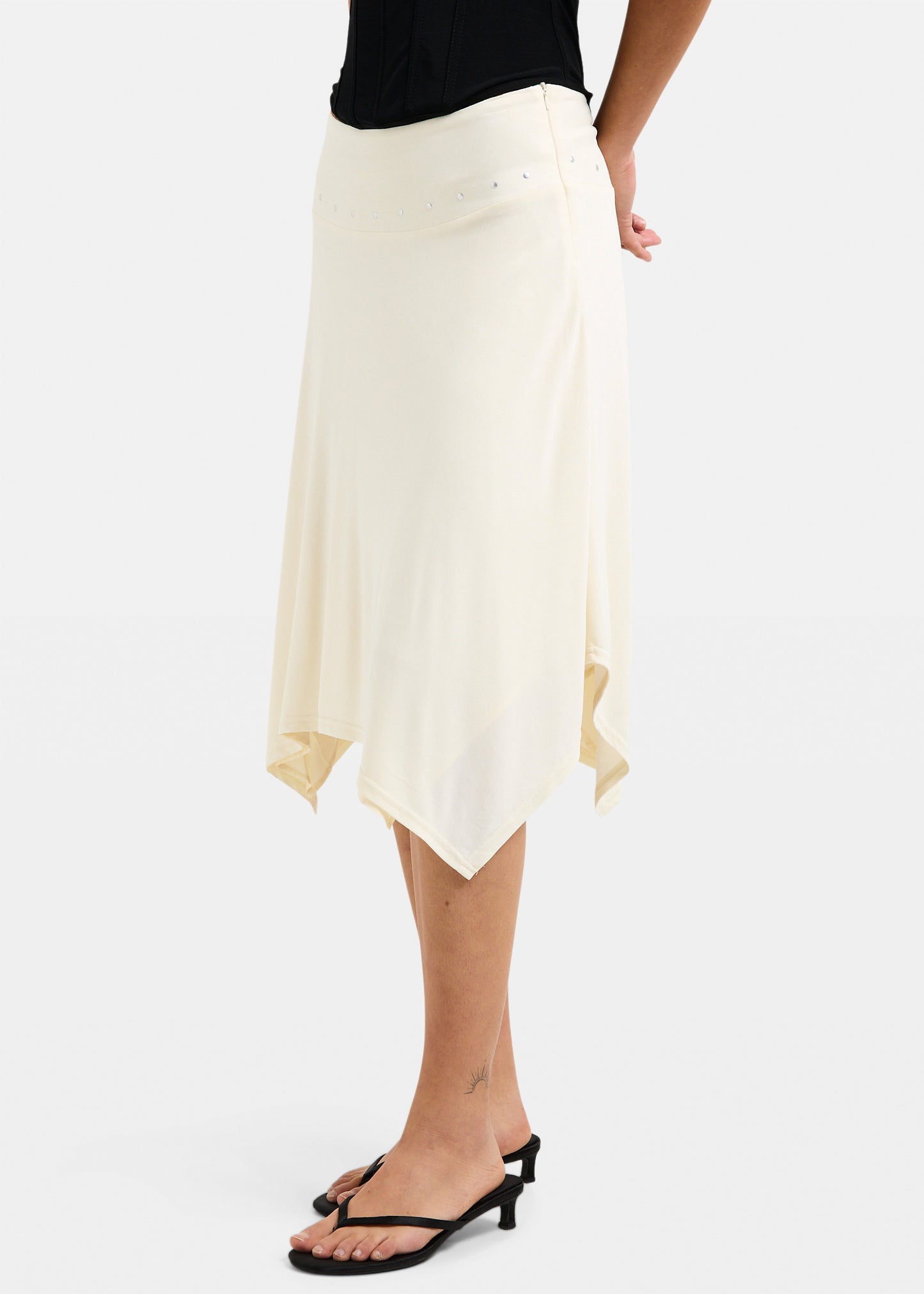 Sia Stud Handkerchief Skirt
