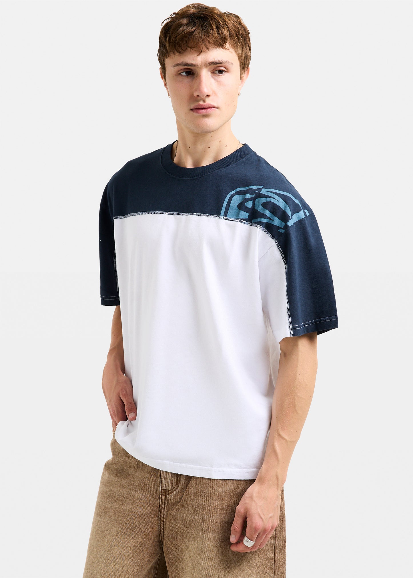 ARCHIVE THRASHED PANEL TEE