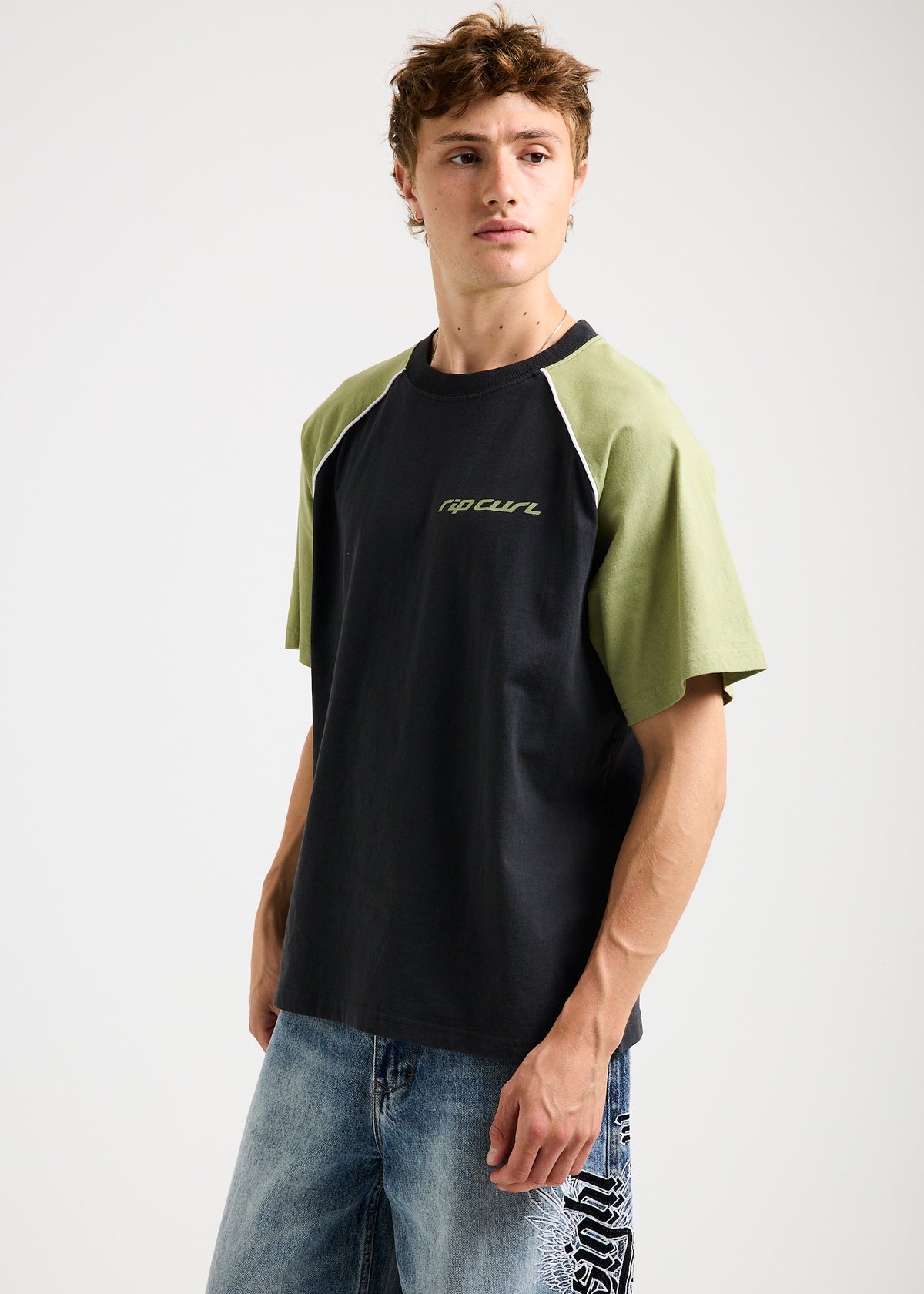 Pipeline T-Shirt BLACK GREEN