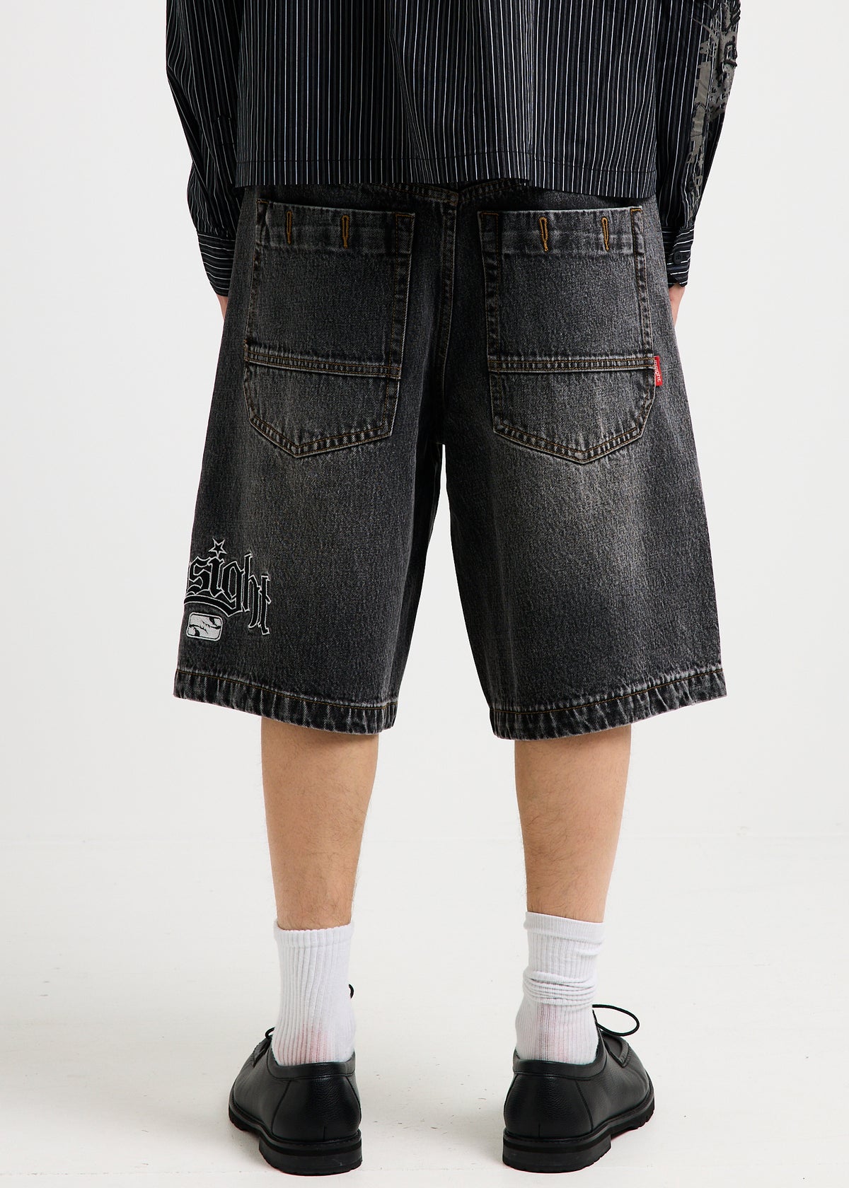 Dredge Denim Jorts WASHED BLACK