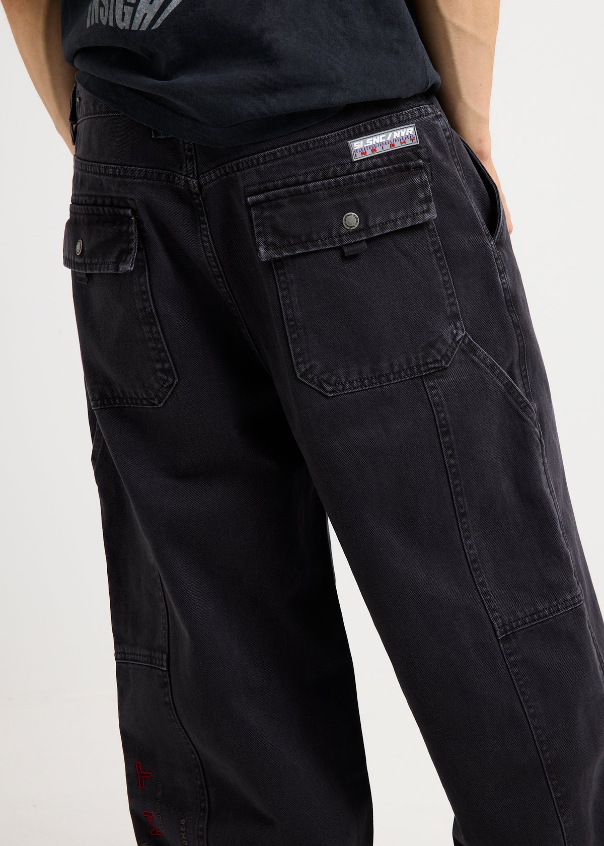 Skeely Baggy Street Pants PETROL