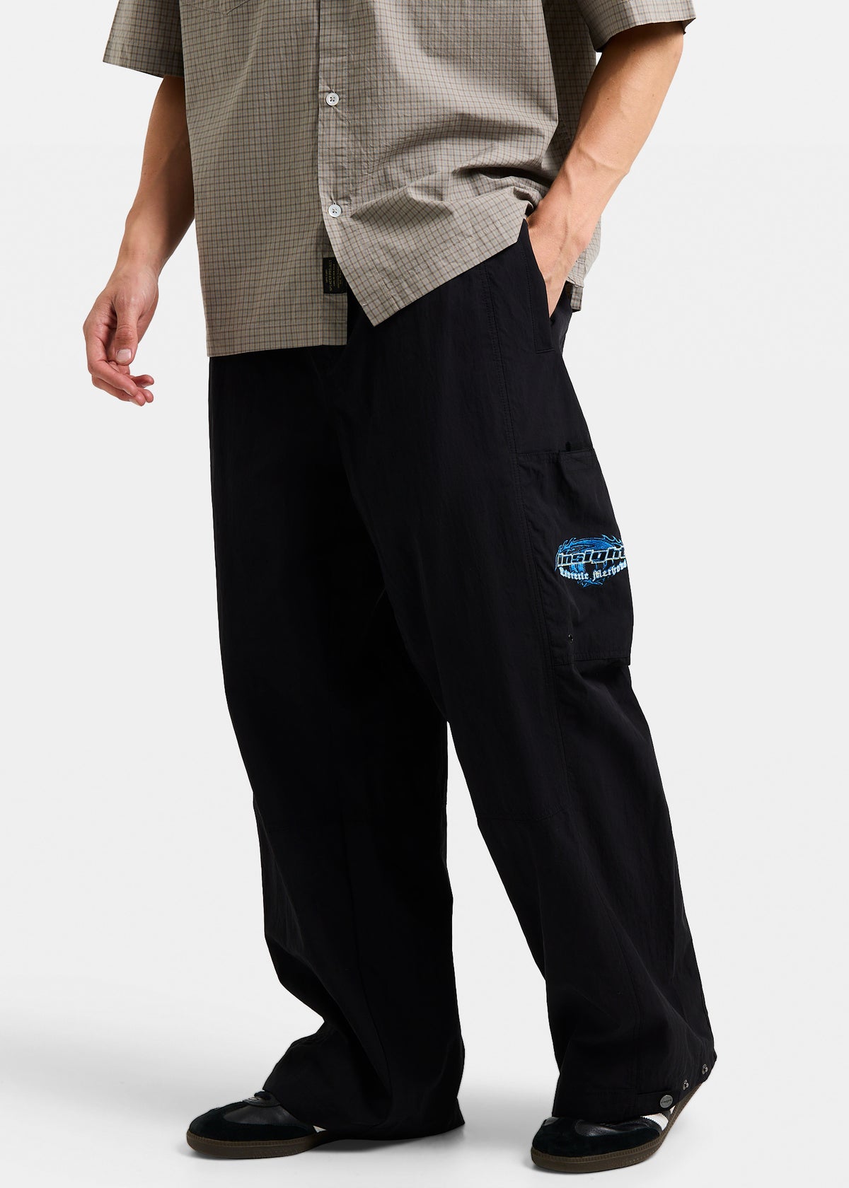 Trench Utility Pant BLACK GREY