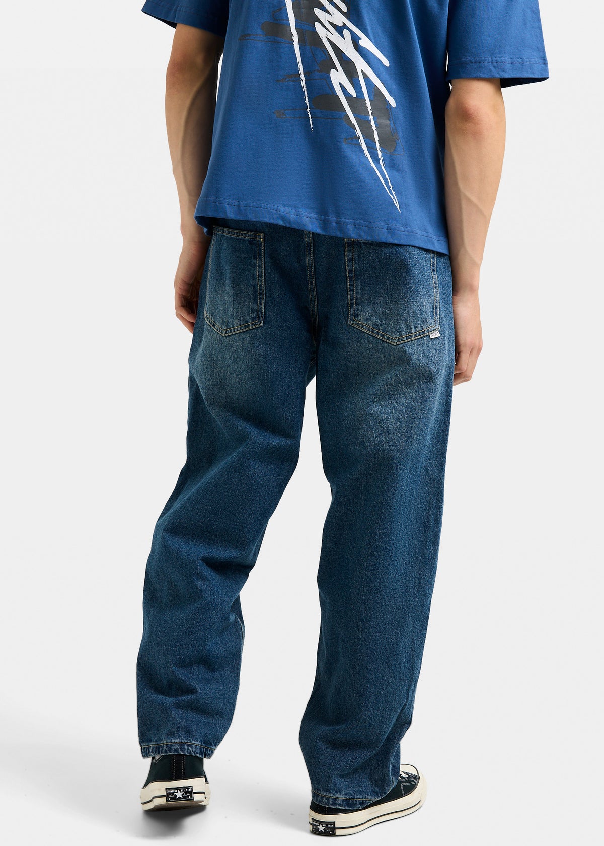 Wide Boy Denim Jeans SLUB GARAGE BLUE
