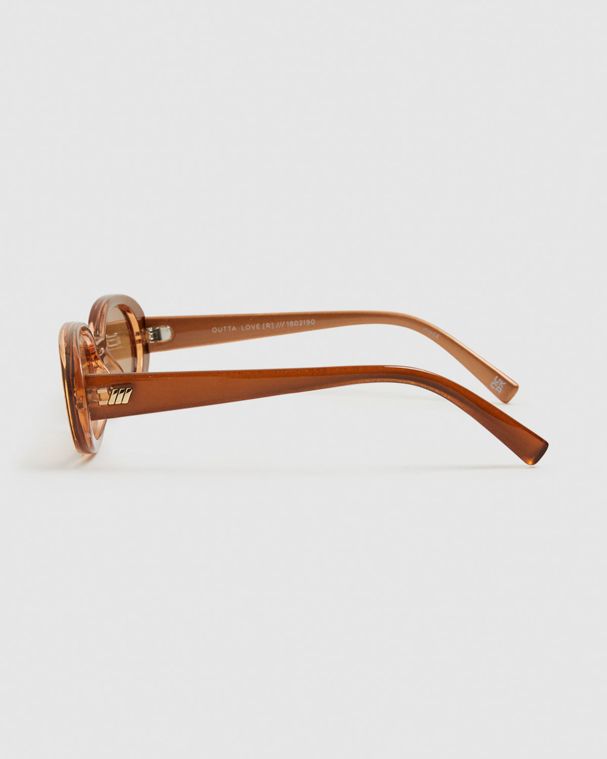 Outta Love Sunglasses Caramel BROWN