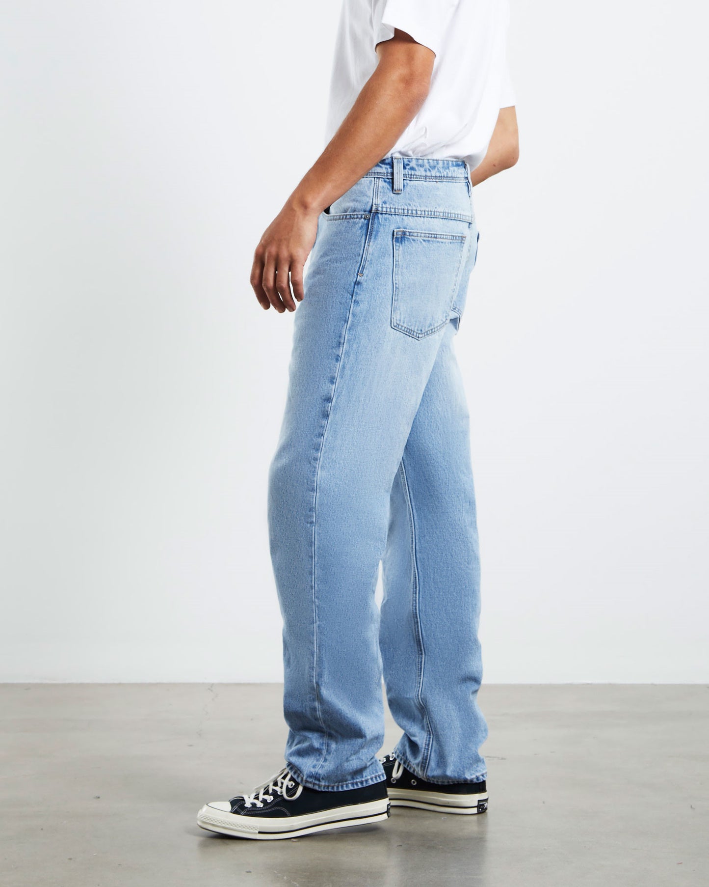 A 95 Baggy Relaxed Denim Jeans Nevermind