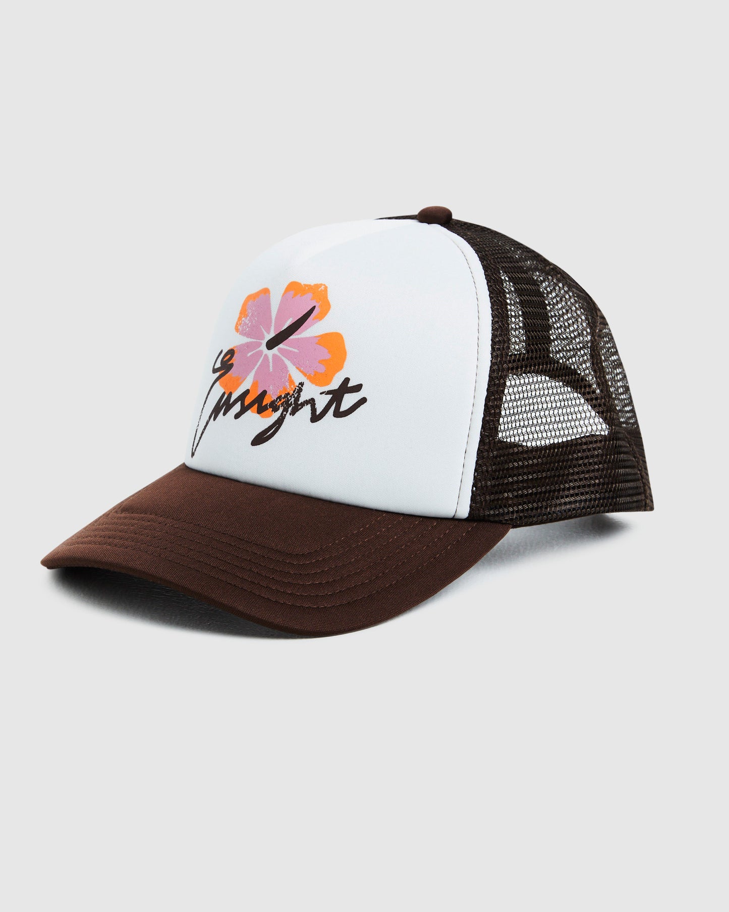 Coco Loco Trucker Cap Chocolate Brown
