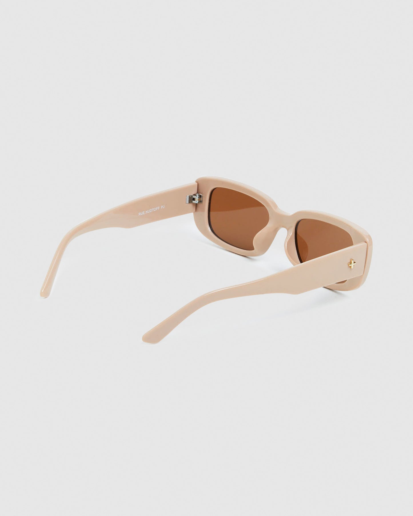 Rue Sunglasses Nude/Coffee