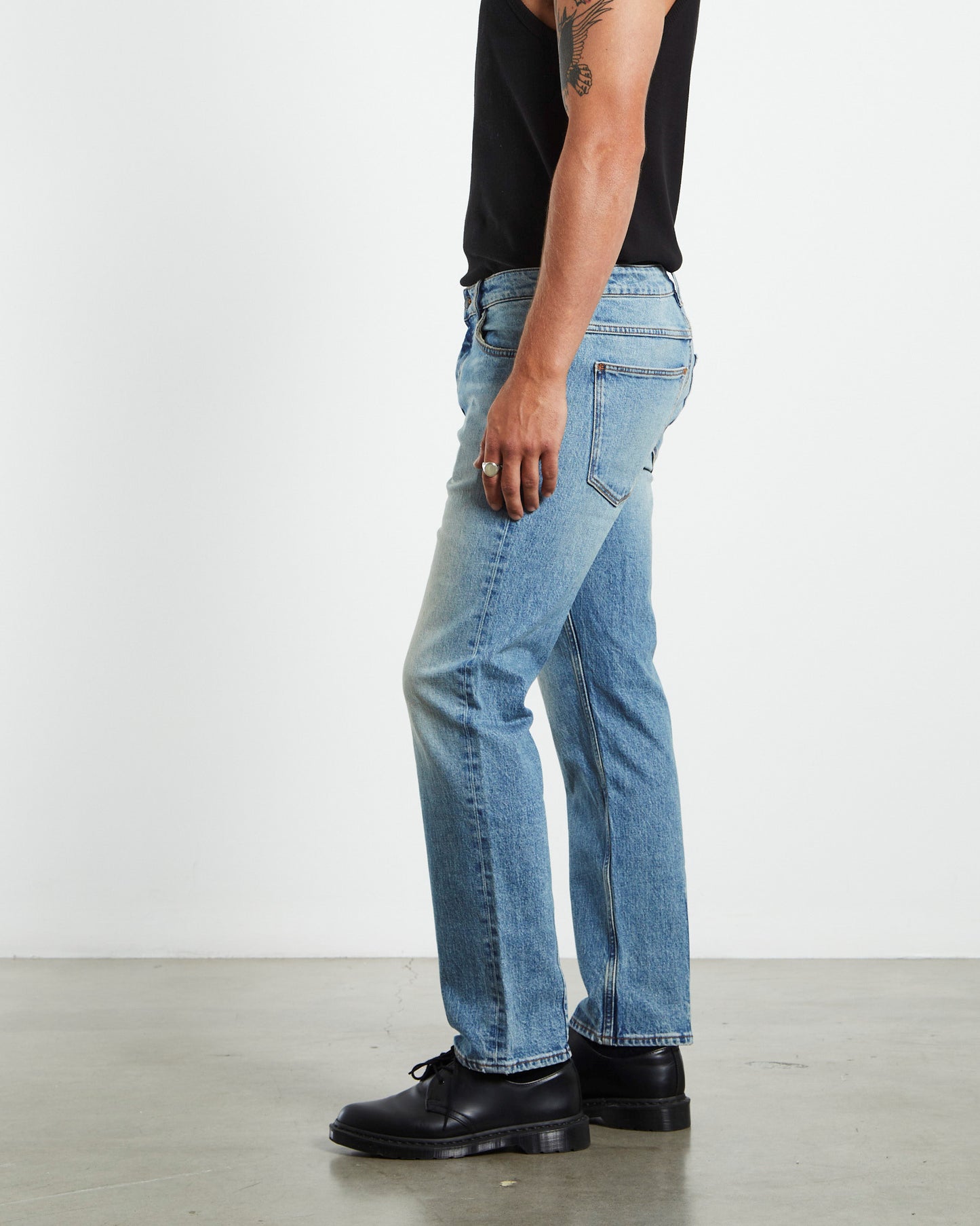 Lou Straight Denim Jeans Tone