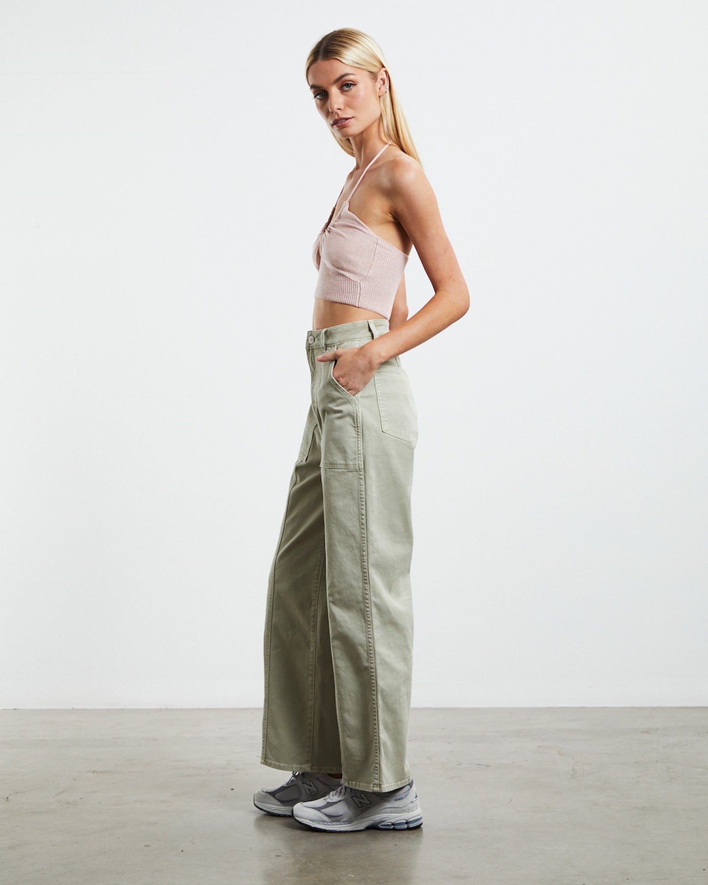 Phoebe Knit Cami Peony