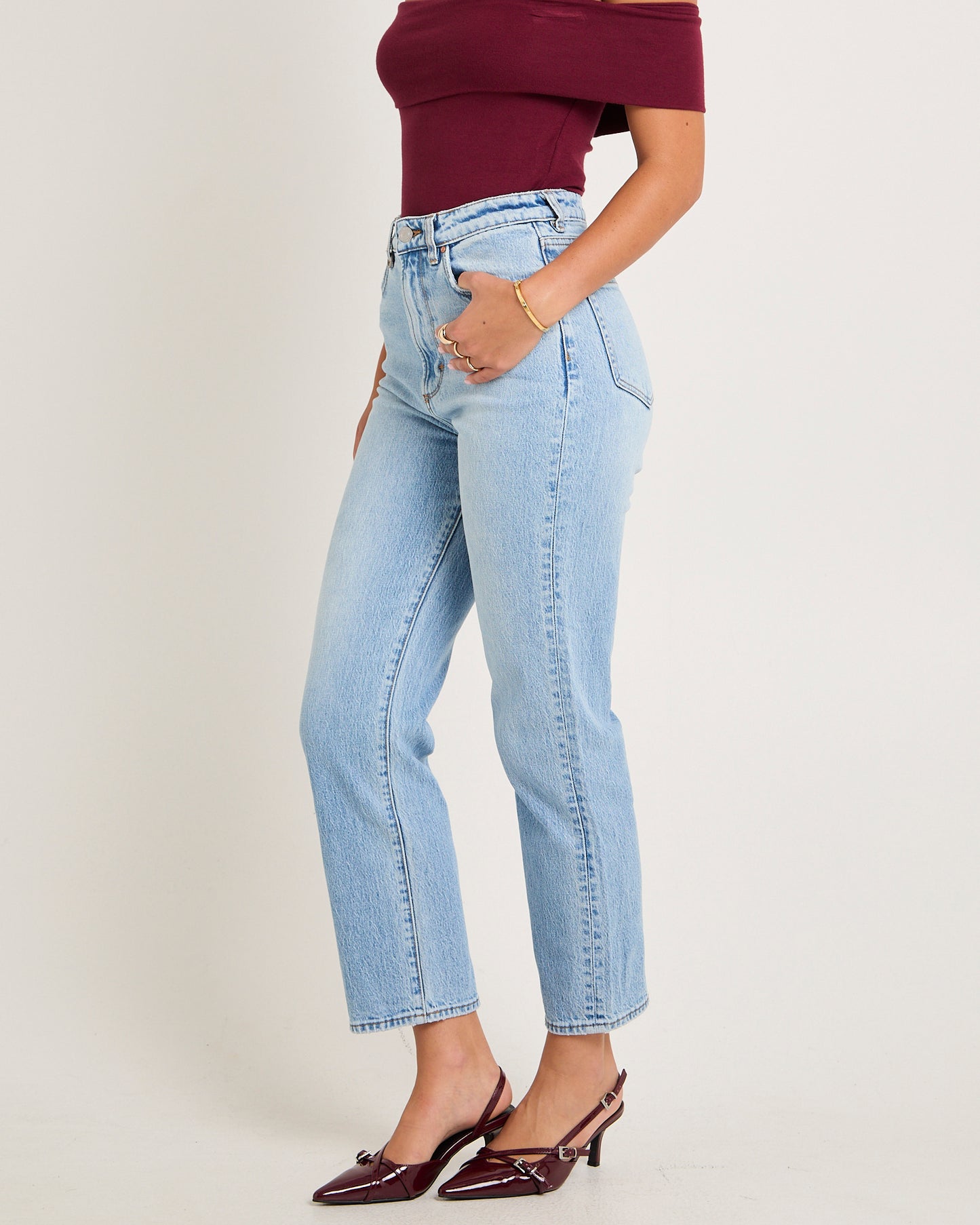 Nico Straight Denim Jeans