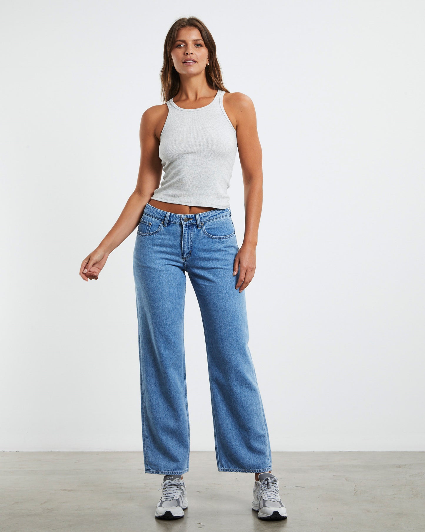 Y2K Low Baggy Jeans Hemporium Blue