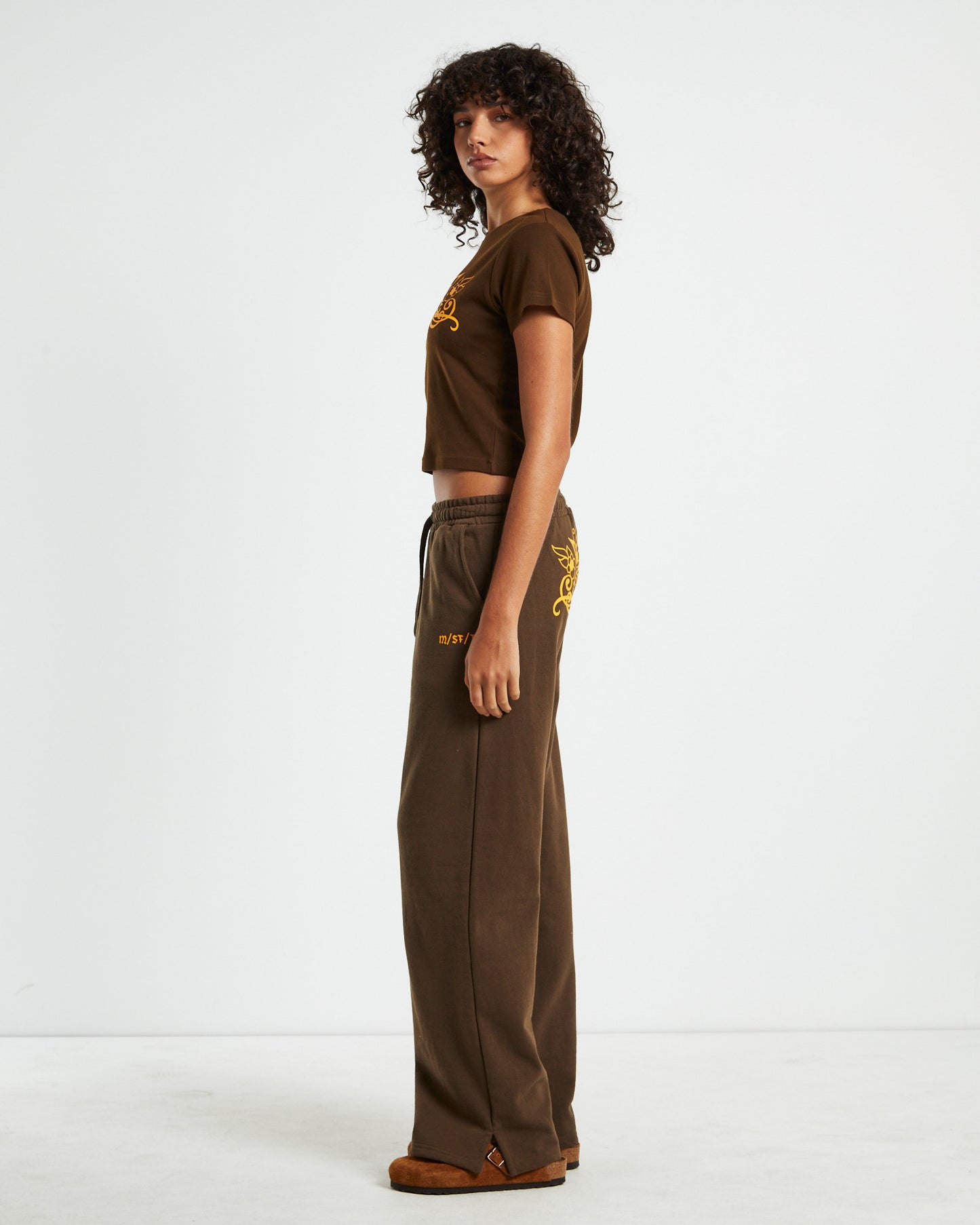 Sure Desire Baby Tee Chocolate Brown