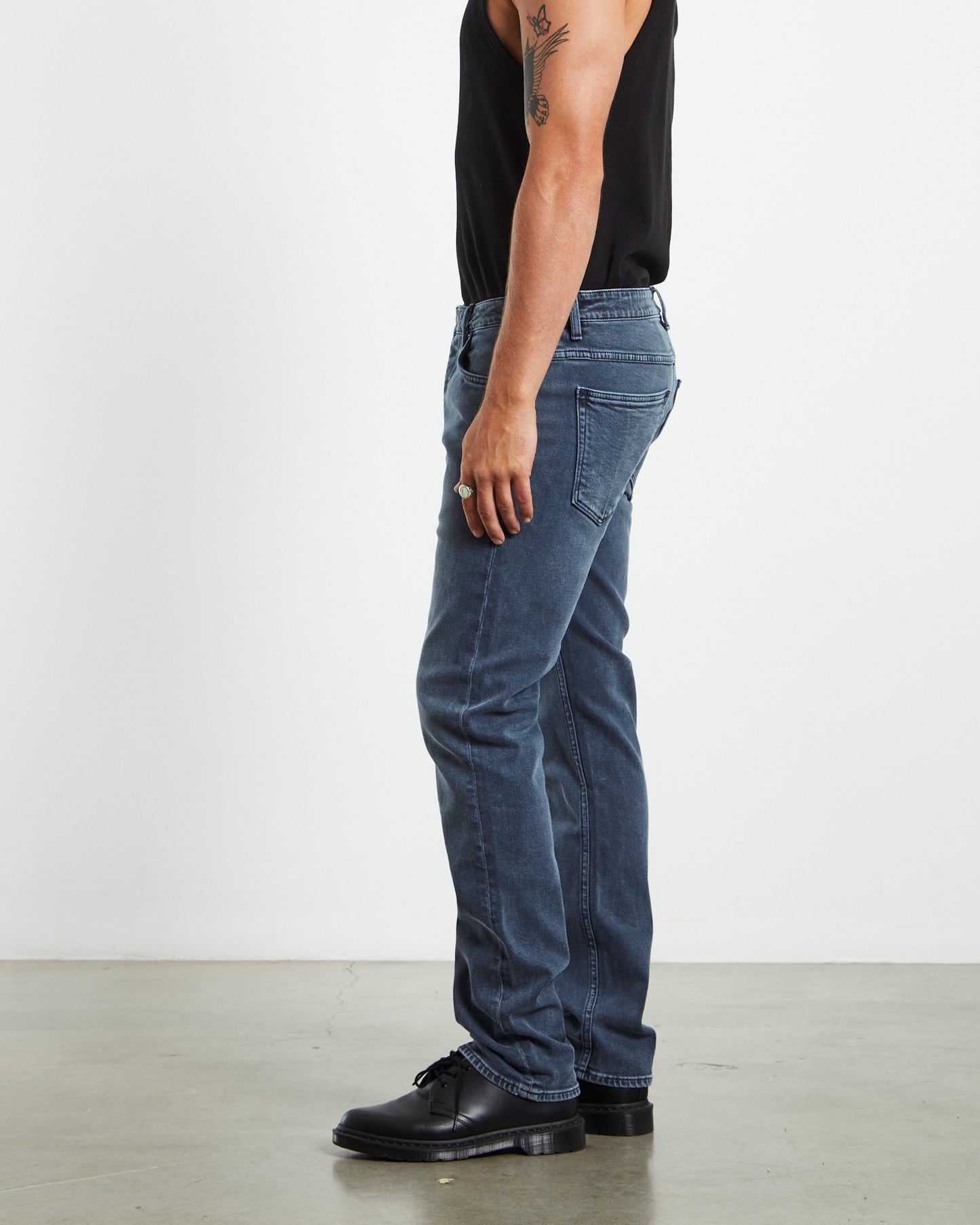 Lou Straight Denim Jeans Razor