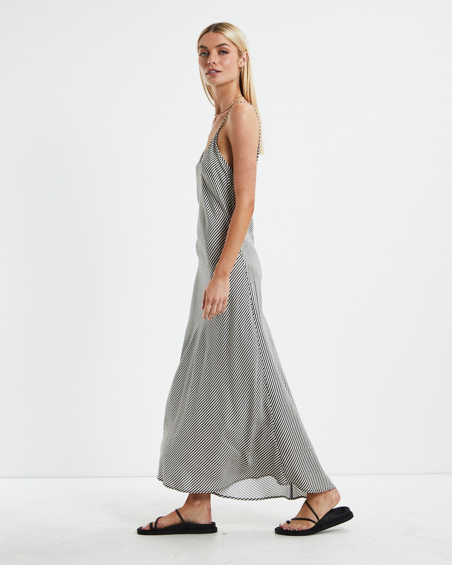 Capri Stripe Margaux Slip Dress Assorted