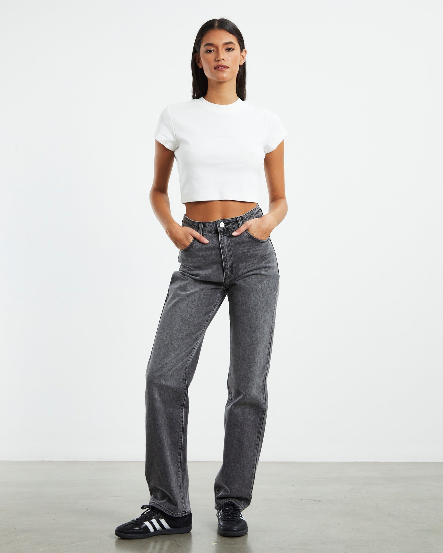 A 94 High Straight Jeans Brooklyn Black