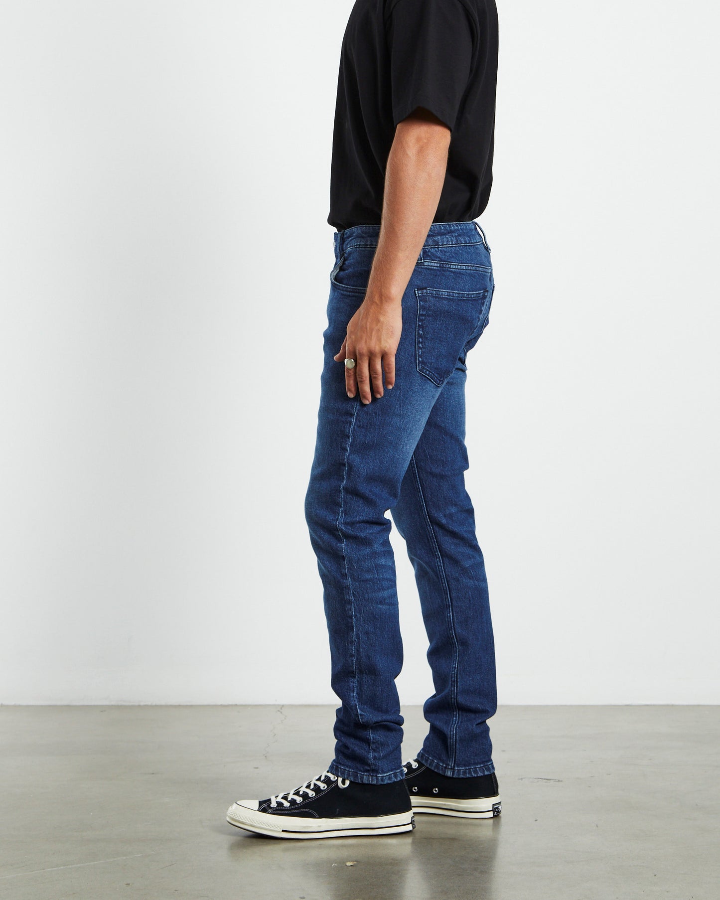 Tim Slim Denim Jeans Organic Worn